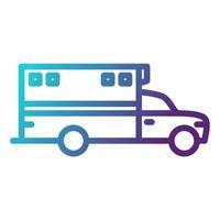 Ambulance icon, suitable for a wide range of digital creative projects. Happy creating. vector