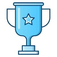 trophy icon, suitable for a wide range of digital creative projects. Happy creating. vector