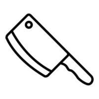 icono de cuchilla, adecuado para una amplia gama de proyectos creativos digitales. feliz creando. vector