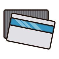 Card icon, suitable for a wide range of digital creative projects. Happy creating. vector