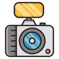 icono de cámara, adecuado para una amplia gama de proyectos creativos digitales. feliz creando. vector