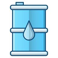 oil barrel icon, suitable for a wide range of digital creative projects. Happy creating. vector