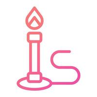 Bunsen burner icon, suitable for a wide range of digital creative projects. Happy creating. vector