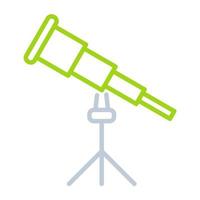 Telescope  icon, suitable for a wide range of digital creative projects. Happy creating. vector
