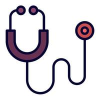 Stethoscope icon, suitable for a wide range of digital creative projects. Happy creating. vector