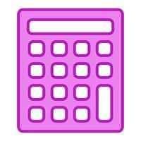 calculator icon, suitable for a wide range of digital creative projects. Happy creating. vector