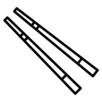 Chopsticks icon, suitable for a wide range of digital creative projects. Happy creating. vector
