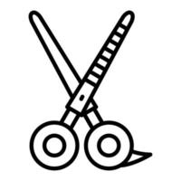 Scissors icon, suitable for a wide range of digital creative projects. Happy creating. vector