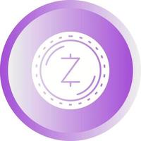 Zcash Currency Vector Icon