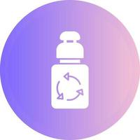 Eco Bottle Vector Icon