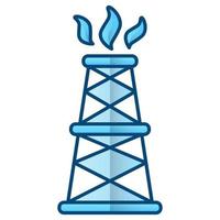 drilling rig icon, suitable for a wide range of digital creative projects. Happy creating. vector