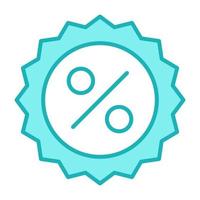 discount icon, suitable for a wide range of digital creative projects. Happy creating. vector