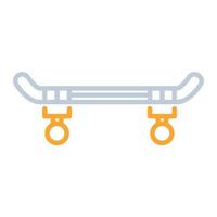 Skateboard icon, suitable for a wide range of digital creative projects. Happy creating. vector