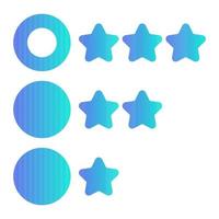 rating icon, suitable for a wide range of digital creative projects. Happy creating. vector