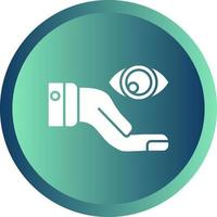 Eye Donate Vector Icon