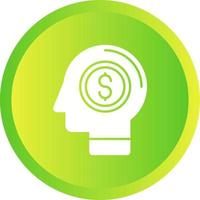 Money Thinking Vector Icon