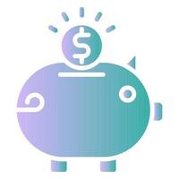 piggy bank icon, suitable for a wide range of digital creative projects. Happy creating. vector