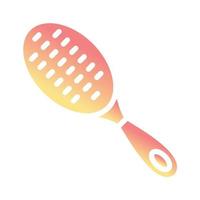 Hairbrush icon, suitable for a wide range of digital creative projects. Happy creating. vector