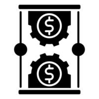 time is money icon, suitable for a wide range of digital creative projects. Happy creating. vector