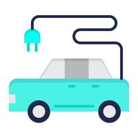 icono de transporte eléctrico, adecuado para una amplia gama de proyectos creativos digitales. feliz creando. vector