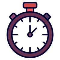 Stopwatch icon, suitable for a wide range of digital creative projects. Happy creating. vector