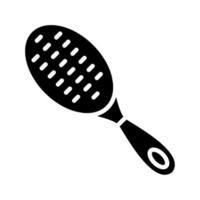 Hairbrush icon, suitable for a wide range of digital creative projects. Happy creating. vector