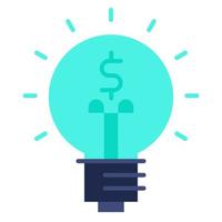 investing idea icon, suitable for a wide range of digital creative projects. Happy creating. vector