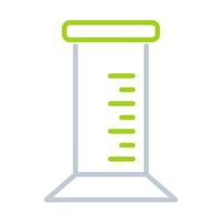 Graduated cylinder  icon, suitable for a wide range of digital creative projects. Happy creating. vector