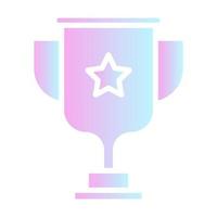 trophy icon, suitable for a wide range of digital creative projects. Happy creating. vector