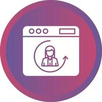 Return Visitor Vector Icon