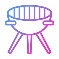 Bachelor griller icon, suitable for a wide range of digital creative projects. Happy creating. vector