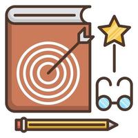 favorite lessons icon, suitable for a wide range of digital creative projects. Happy creating. vector