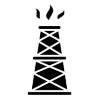 drilling rig icon, suitable for a wide range of digital creative projects. Happy creating. vector