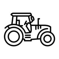 icono de tractor, adecuado para una amplia gama de proyectos creativos digitales. feliz creando. vector