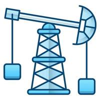 oil pump icon, suitable for a wide range of digital creative projects. Happy creating. vector