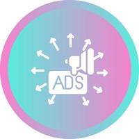 Advertising Submission Vector Icon