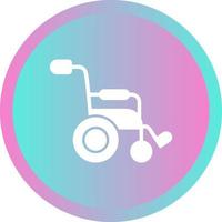 Wheel Chair Vector Icon