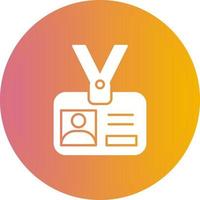 Id Card Vector Icon