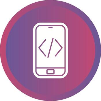 icono de vector de codificación