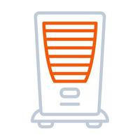 Evaporative cooler icon, suitable for a wide range of digital creative projects. Happy creating. vector