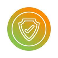 Security Token Vector Icon