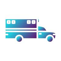 Ambulance icon, suitable for a wide range of digital creative projects. Happy creating. vector