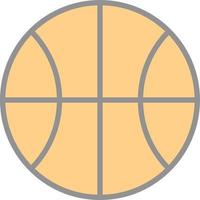 Basketball Vector Icon Design