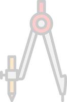 Compass Vector Icon Design