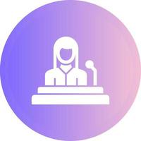 Lectern Vector Icon