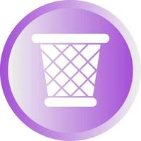 Paper Bin Vector Icon