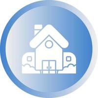 Retirement Home Vector Icon