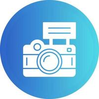 Camera Flash Vector Icon