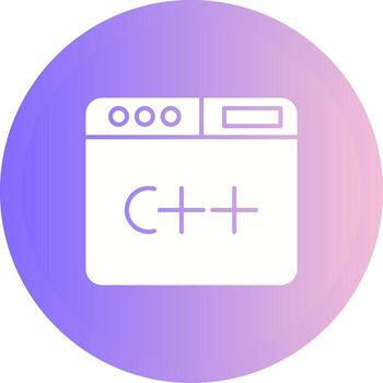 icono de vector de lenguaje de programación