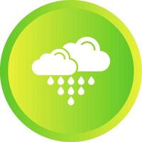 icono de vector de lluvia ácida